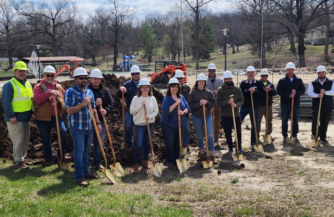 Groundbreaking for Aquatic Center