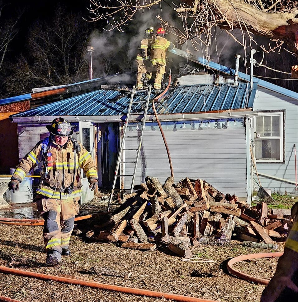 Tuesday Fredericktown House Fire