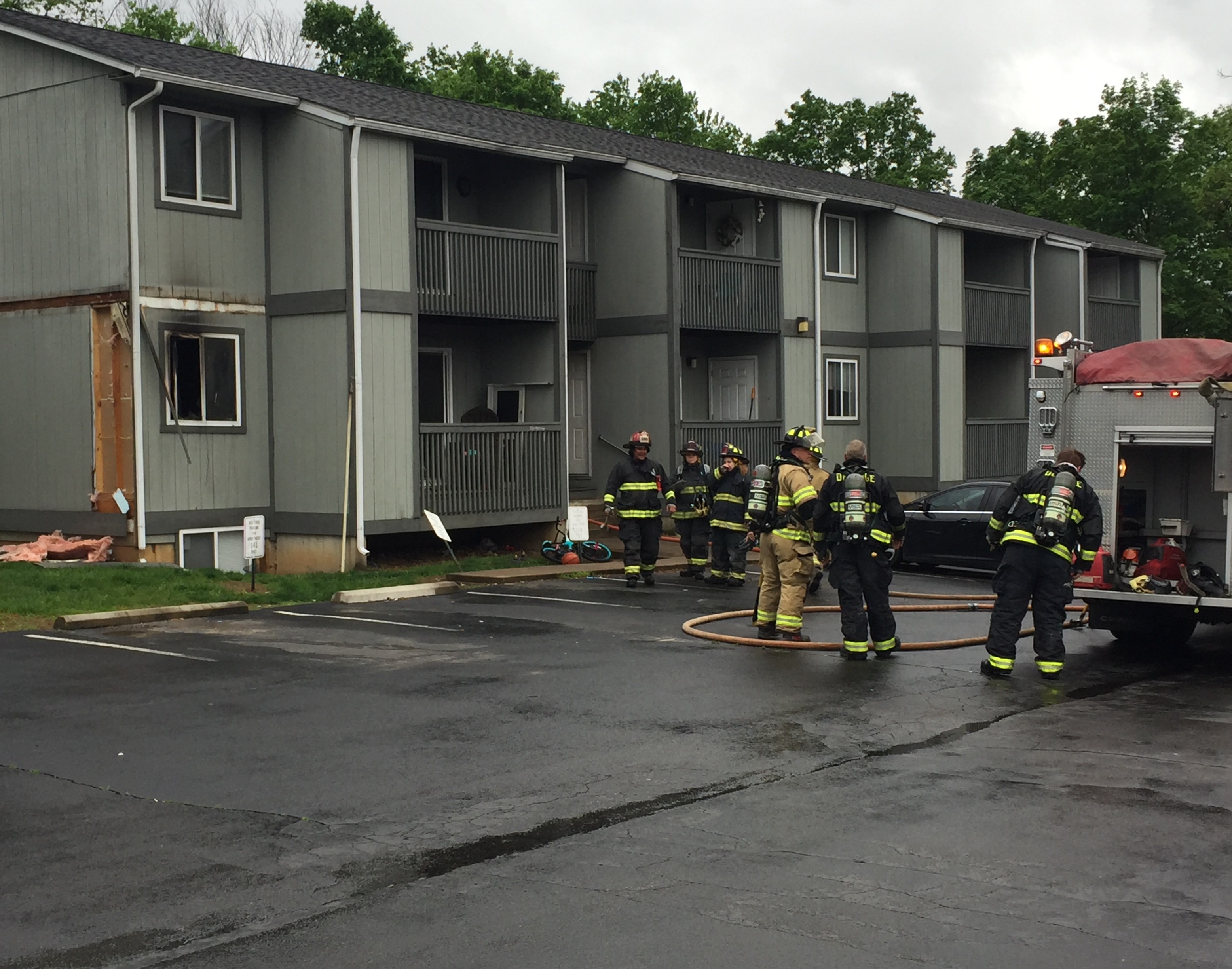 Desloge Oak Knoll Apartments Fire