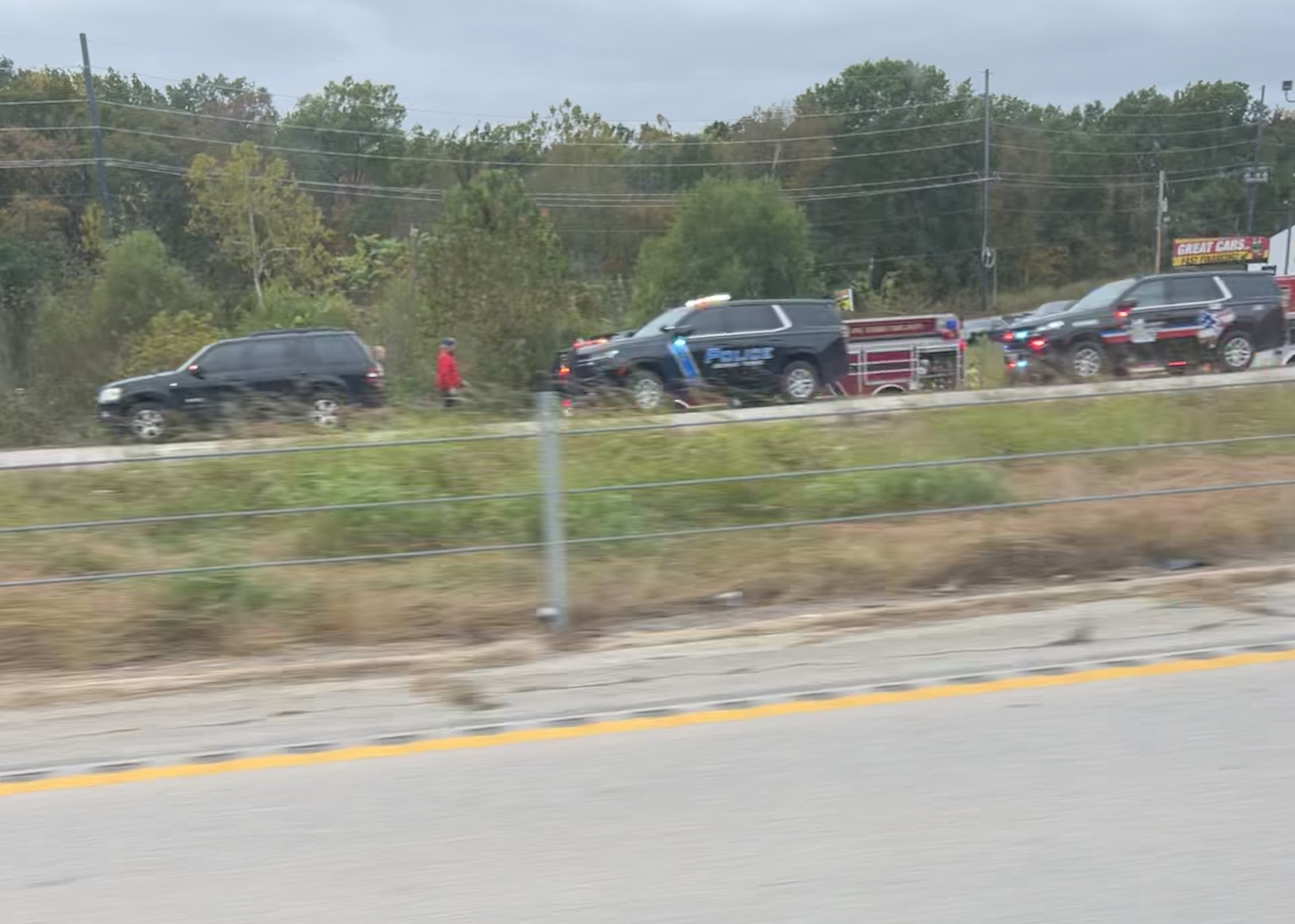 Car Flips Into Creek In St. Francois County