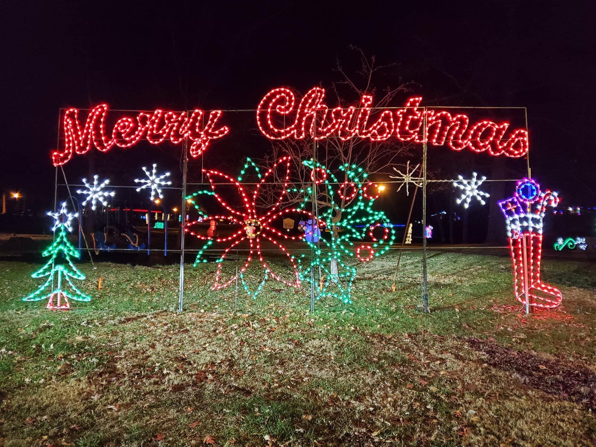 Columbia Park Christmas Lights