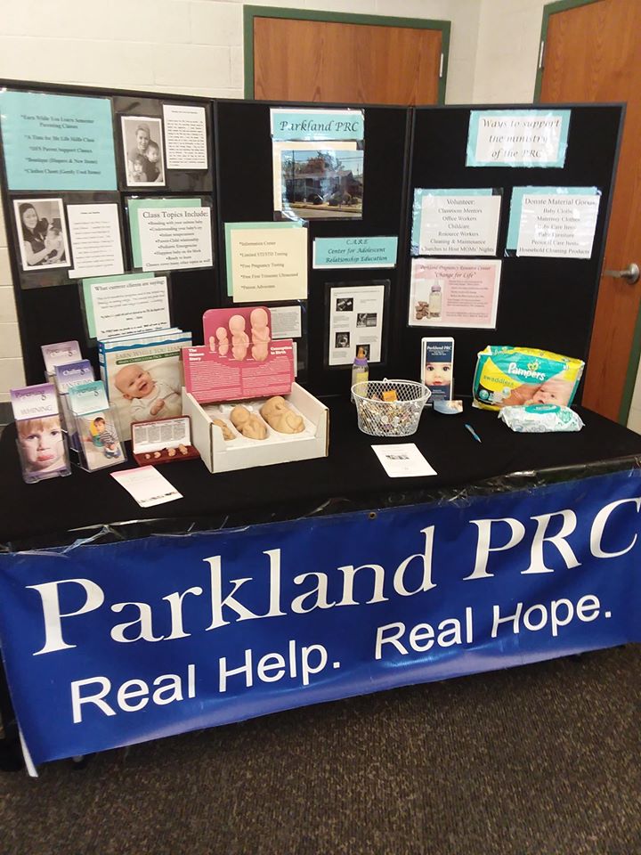 Parkland Pregnancy Resource Center Donation