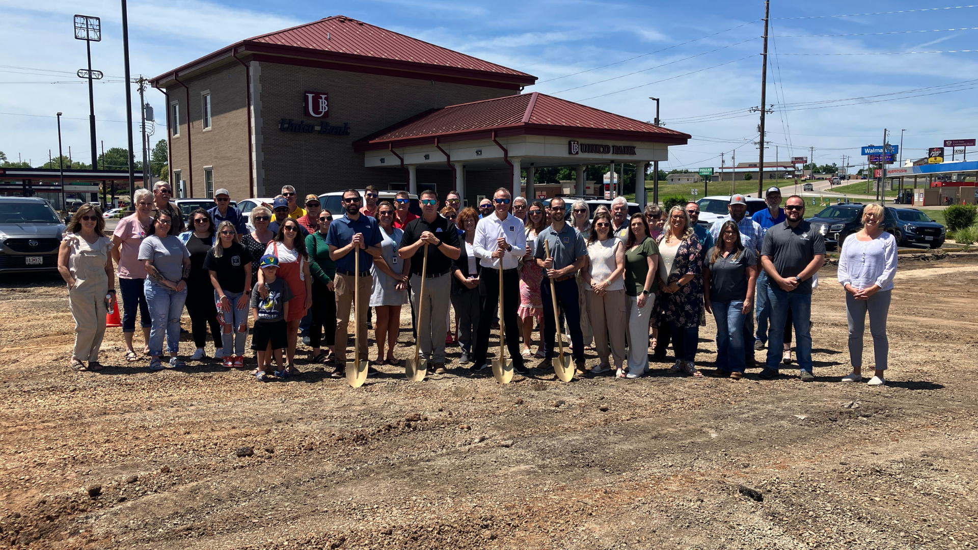 Ground Breaking Held at New Aldi Location