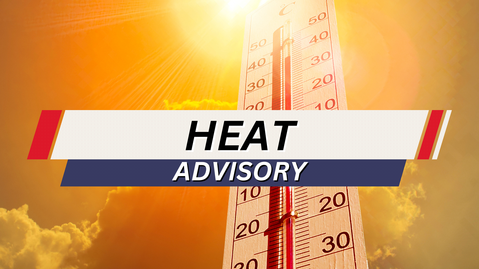 Heat Advisory Continues Through Tuesday Evening