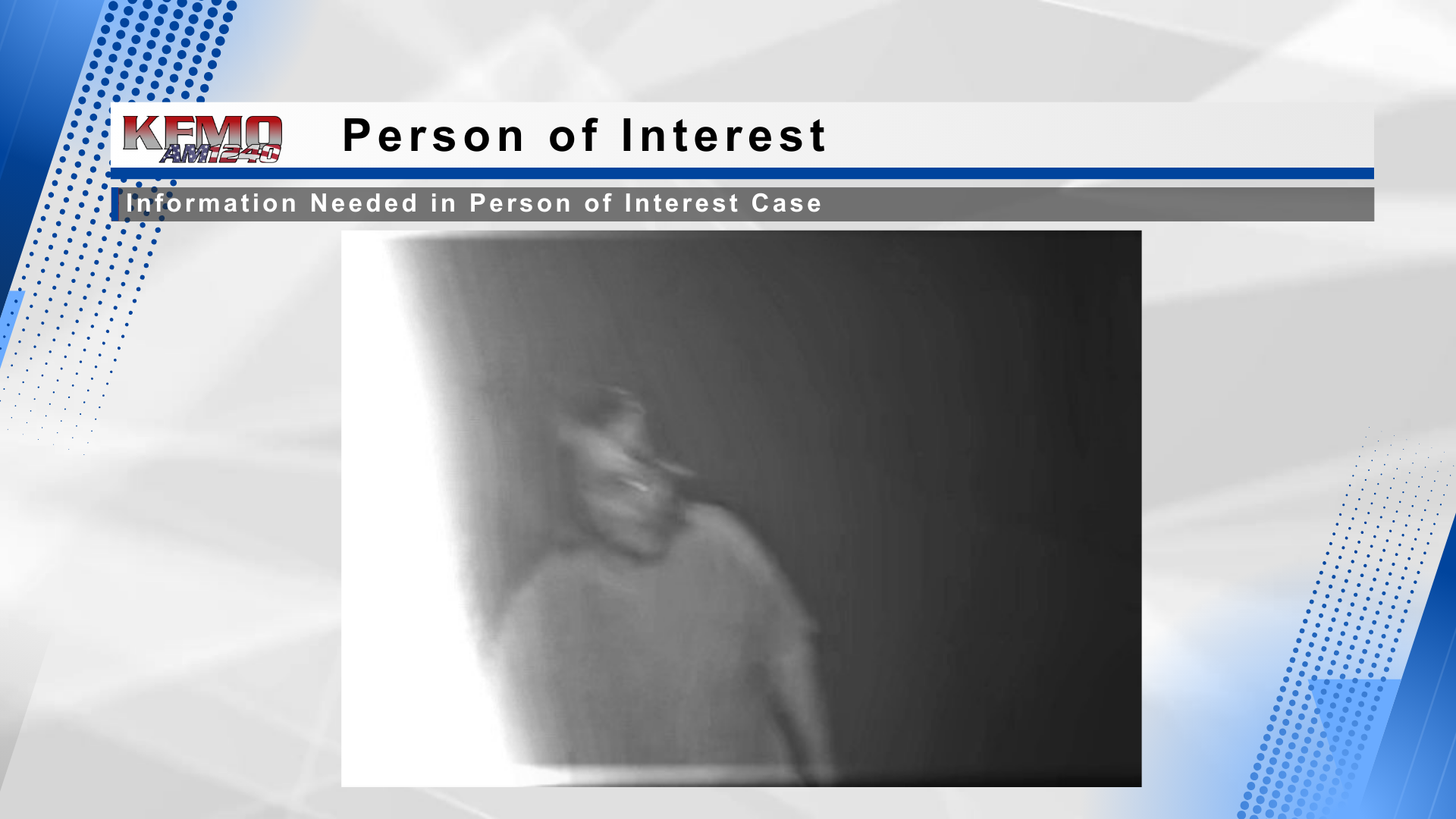 Jefferson County Sheriff's Office Seeks Public's Help in Identifying Person of Interest