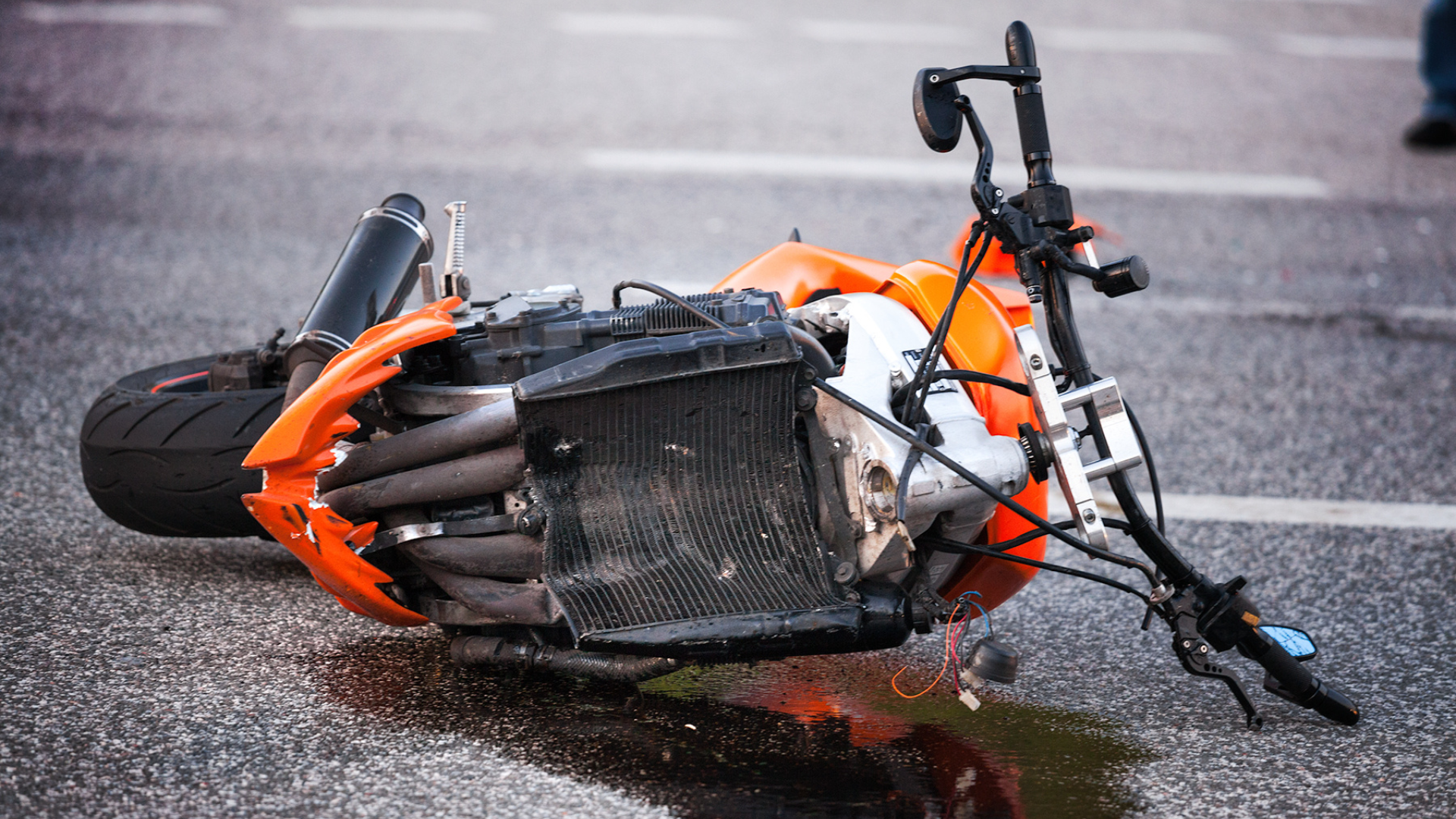 Wednesday Night Motorcycle Crash