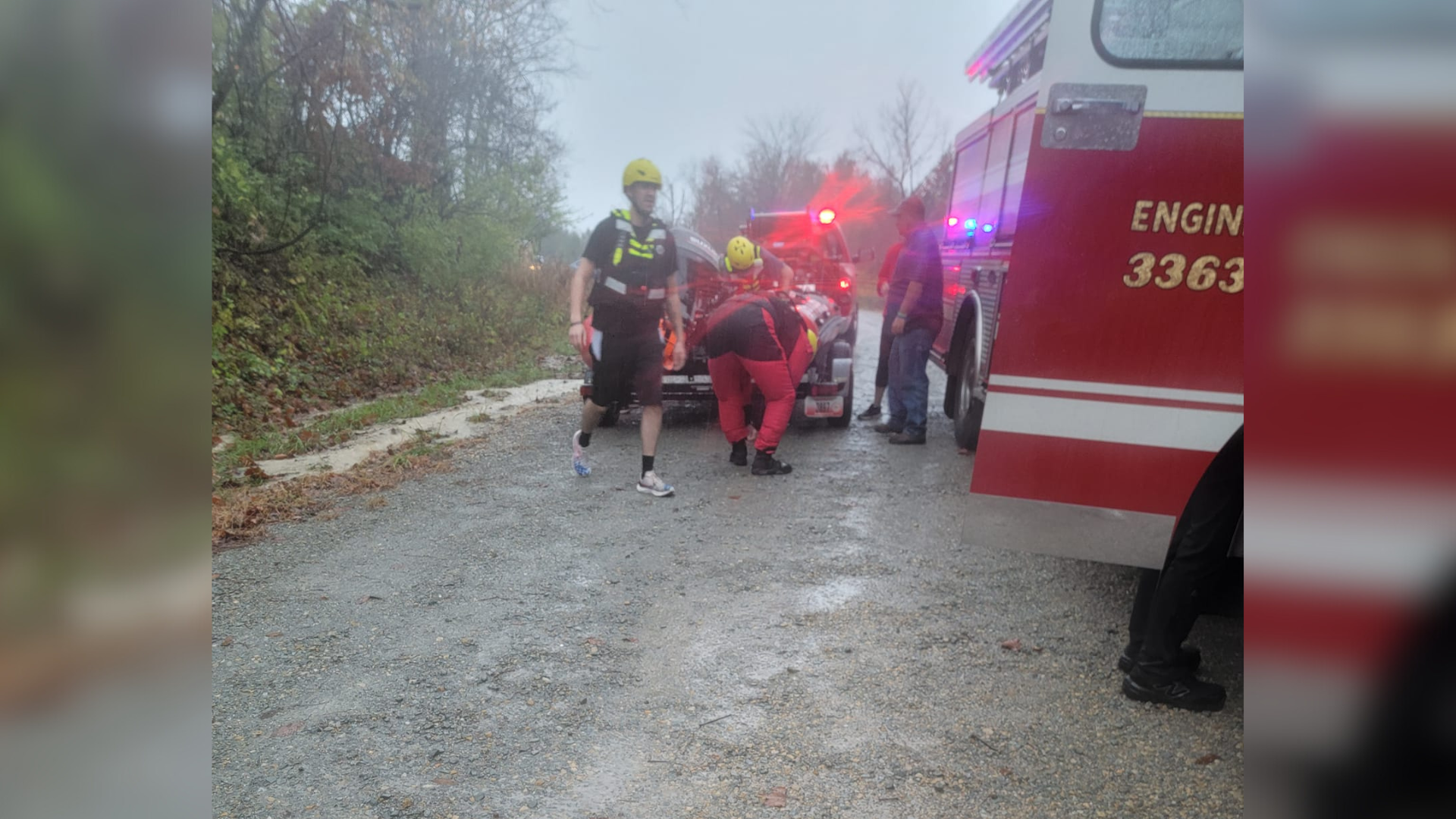 Water Rescue at Owl Creek Park