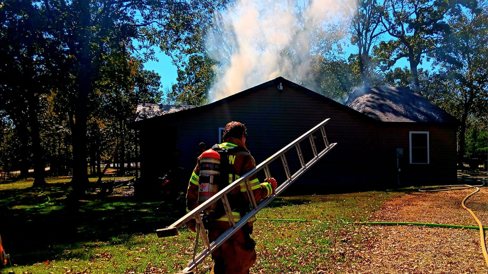 Residential Structure Fire on Hwy AA Quickly Contained by Multiple Departments