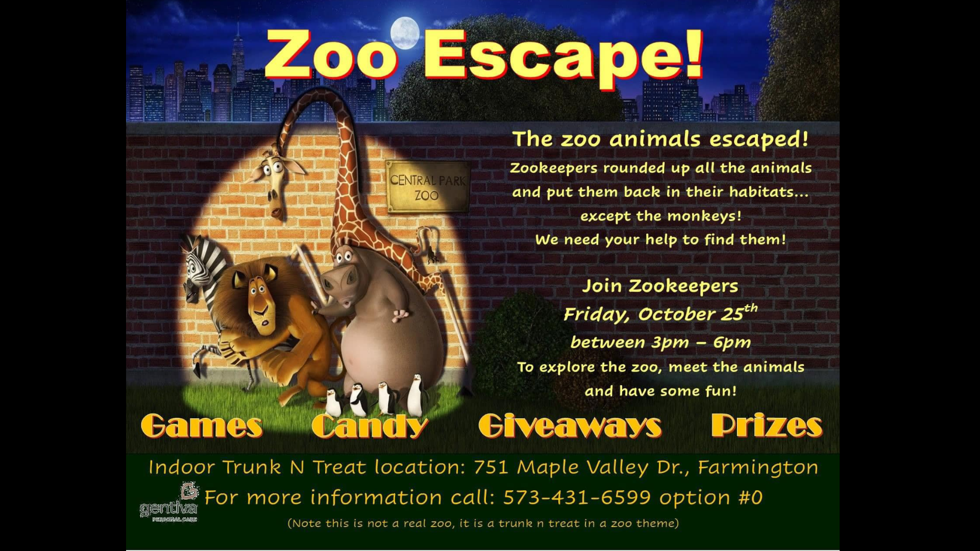 Zoo Escape Event Transforms Gentiva